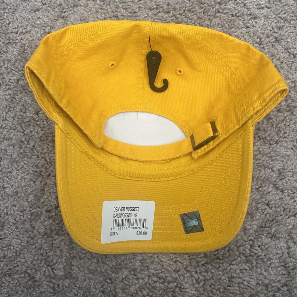Gold ‘47 Clean Up Denver Nuggets Adjustable Hat - Picture 3 of 3